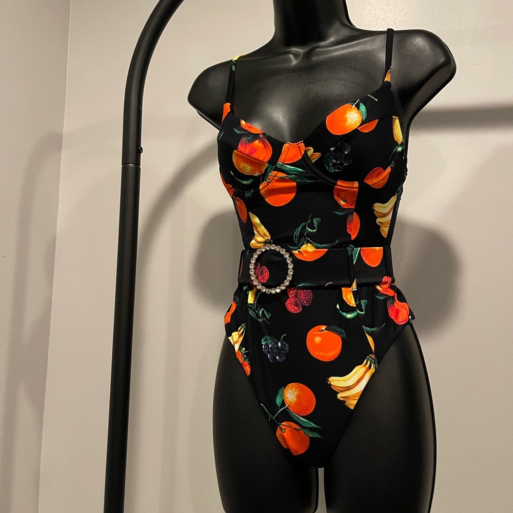 Size S Fruity One Piece Bathing Suit